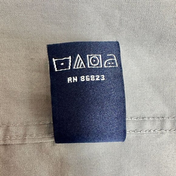 Preswick & Moore Regular Fit Shirt XL 17-17 1/2 34/35 Gray LS Button Down - Picture 7 of 8